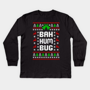 Bah Humbug Funny Christmas T Shirt Kids Long Sleeve T-Shirt